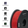 Qoltec Profesjonalny filament do druku 3D | ABS PRO | 1.75mm | 1kg | Czerwony